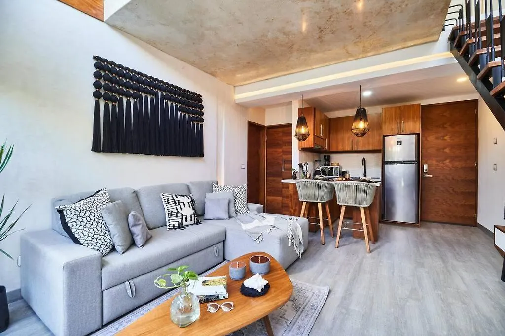 Neem 14 1Br Bohogem In The Heart Of Tulum Apartment Mexico