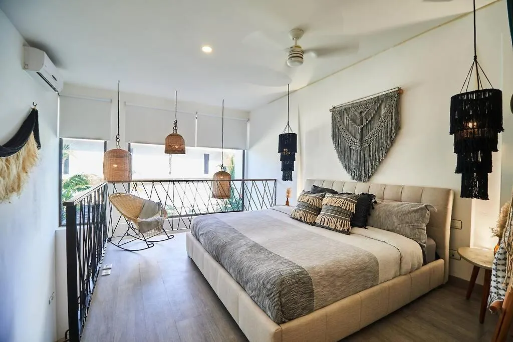 Neem 14 1Br Bohogem In The Heart Of Tulum Apartment