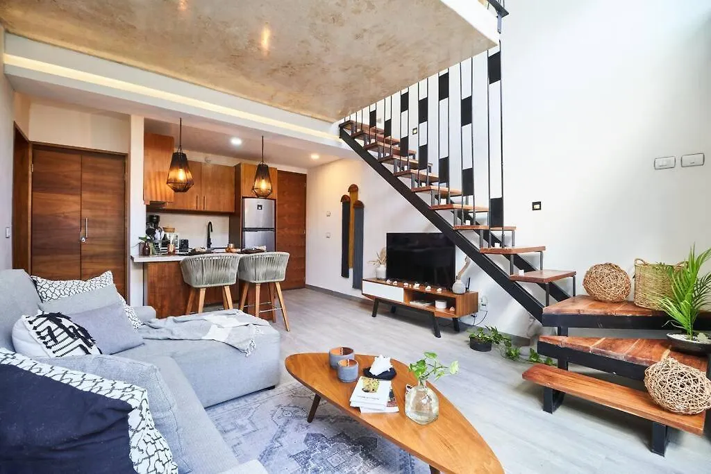 Neem 14 1Br Bohogem In The Heart Of Tulum Apartment 0*,