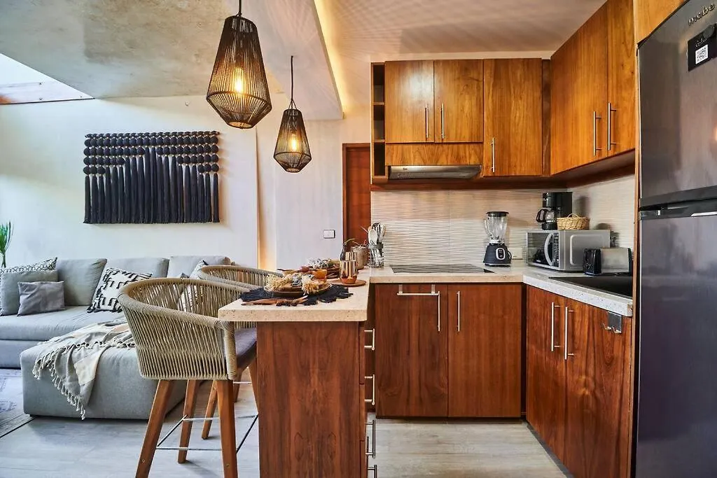 Neem 14 1Br Bohogem In The Heart Of Tulum Apartment