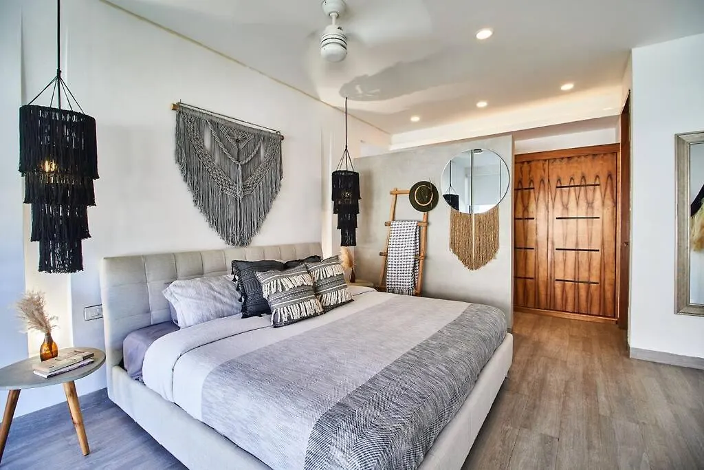 Neem 14 1Br Bohogem In The Heart Of Tulum Apartman